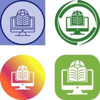 Learning Icon Design vector