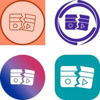 Broken Icon Design vector