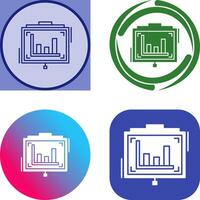 Presentation Icon Design vector