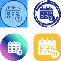 Calendar Icon Design vector