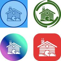 Cabin Icon Design vector