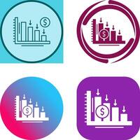 Loss Icon Design vector
