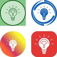 Idea Icon Design vector