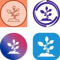 Sprout Icon Design vector