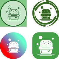 Burger Icon Design vector