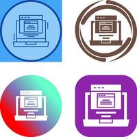 Pop Up Icon Design vector