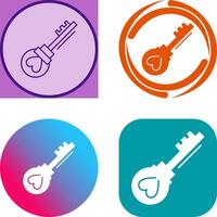 Key Icon Design vector