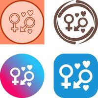 Genders Icon Design vector