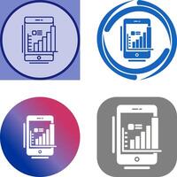 Mobile Icon Design vector