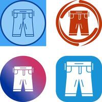 diseño de icono de pantalones vector