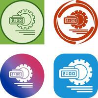 Time Management Icon Design vector