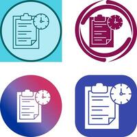 Task Management Icon Design vector