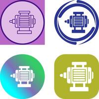 ELectric Motor Icon Design vector