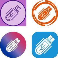 Usb Drive Icon Design vector