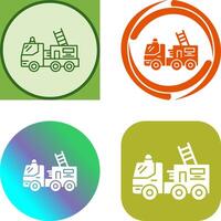 Fire Truck Icon Design vector