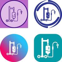 Intravenous Icon Design vector