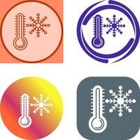 Cold Icon Design vector