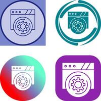 Setting Icon Design vector