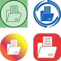 Folder Icon Design vector