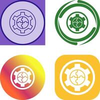 Solution Icon Design vector