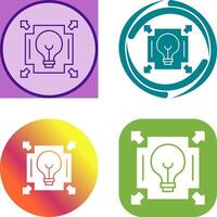 Diffusion Icon Design vector