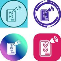 Speaker Icon Design vector