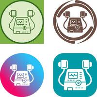 Defribillator Icon Design vector