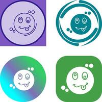 Silly Icon Design vector