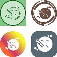 Sick Icon Design vector