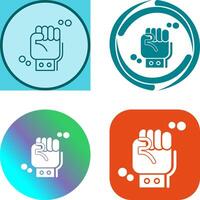 Fist Icon Design vector