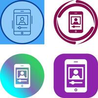 log Icon Design vector