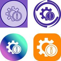 Setting Icon Design vector