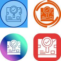 Search Icon Design vector