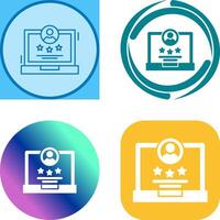 Rating Icon Design vector