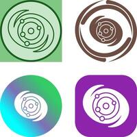 Galaxy Icon Design vector