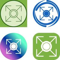 Expand Icon Design vector