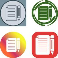 Page Icon Design vector