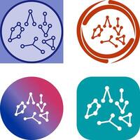Constellation Icon Design vector