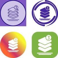 Layers Icon Design vector