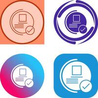 Guarantee Icon Design vector