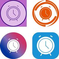 Alarm Clock Icon Design vector