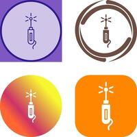 Laser Pen Icon Design vector