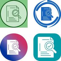 Check Icon Design vector