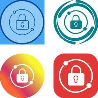 Pad Lock Icon Design vector