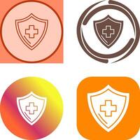Health Protection Icon Design vector