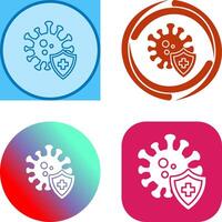 Medical Protection Icon Design vector