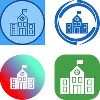 School Icon Design vector
