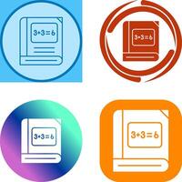 Math Icon Design vector