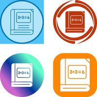 Math Icon Design vector