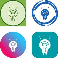 Light Bulb Icon Design vector